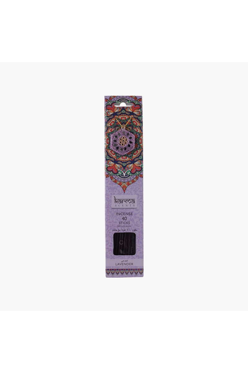 Lavender Incense Sticks - Set of 40 - Image 1